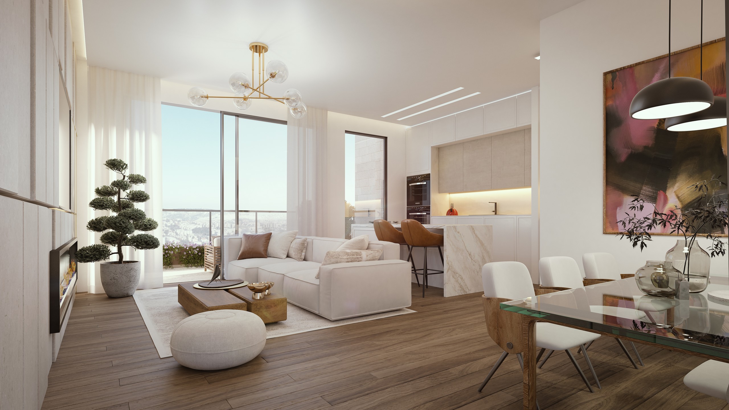 Amim Tower Jerusalem appartement